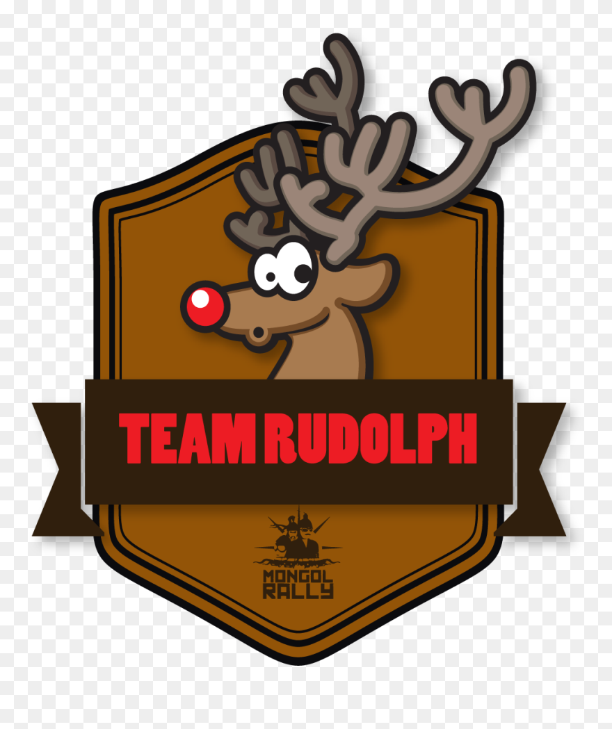 Team Team Rudolph - Rudolph Clipart - Png Download