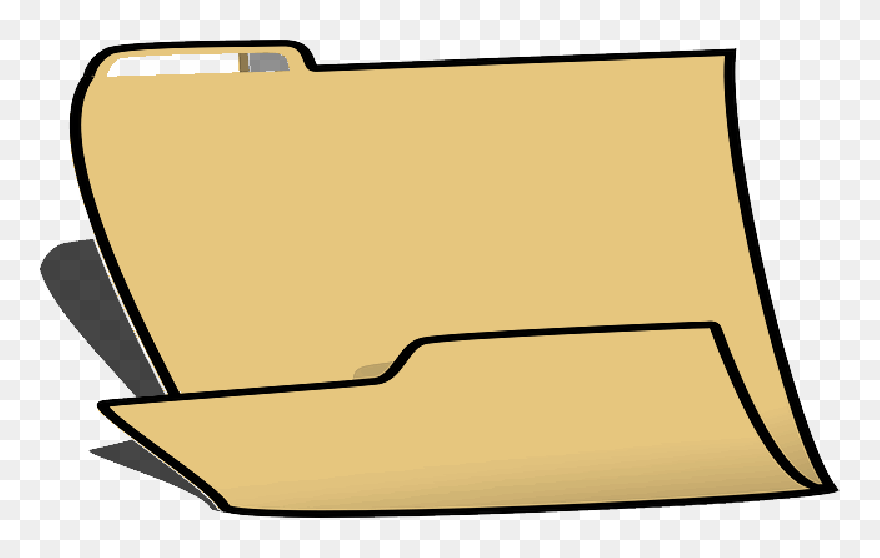 Folder, Office, File - File Folder Clip Art - Png Download