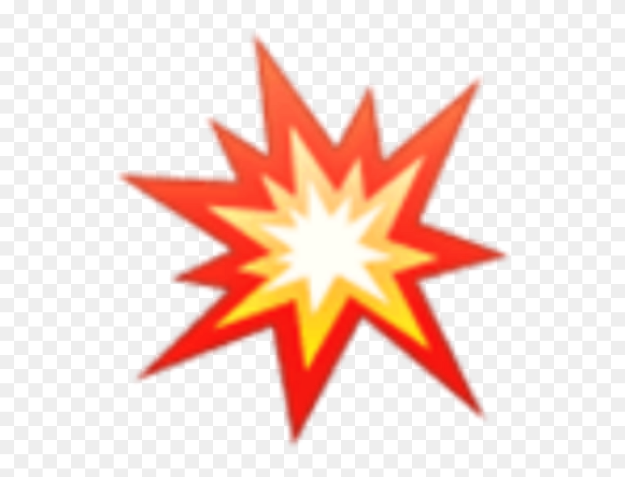 Boom Clipart Star Explosion - Explosion Emoji Png Transparent Png