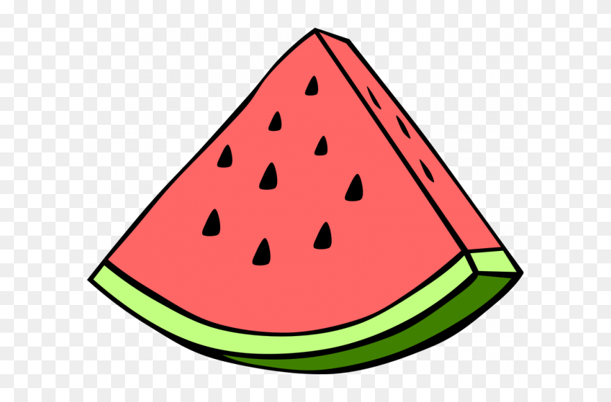 Watermelon Clipart Watermelon Vine - Watermelon Clip Art - Png Download