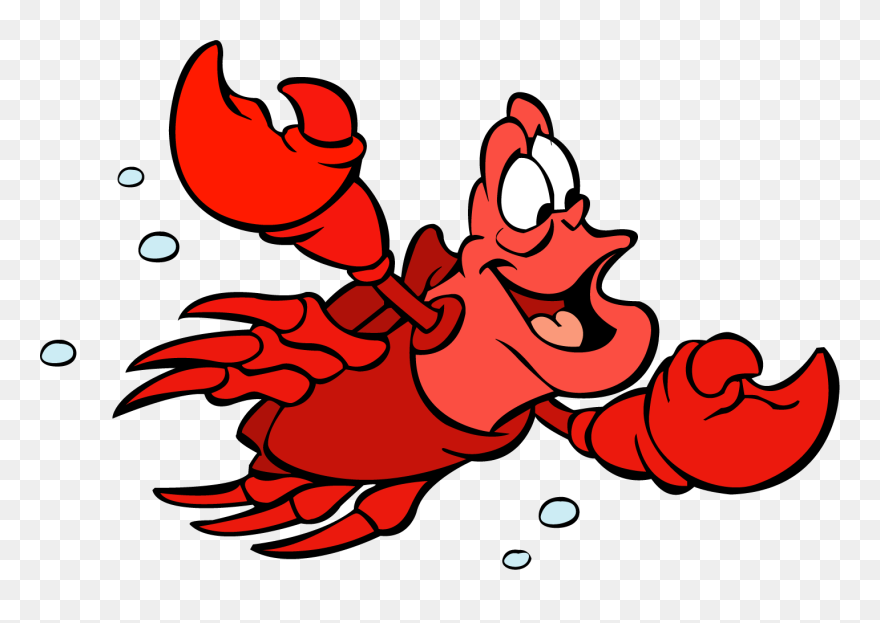 Sebastian Little Mermaid Clipart