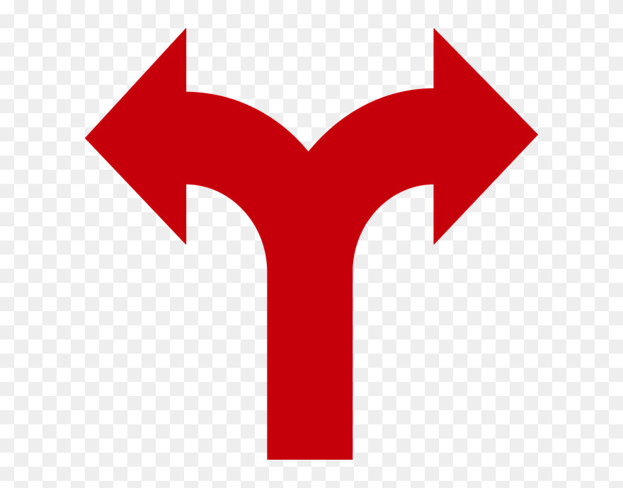 Two Directions Clipart