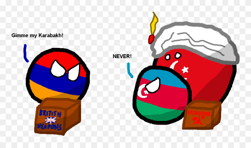 Conflict Clipart Ethnic, Conflict Ethnic Transparent - Polandball Armenia - Png Download