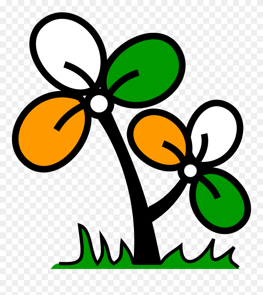 All India Trinamool Congress Symbol Clipart