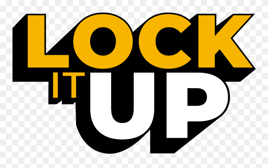 The Lock It Up Logo Clipart