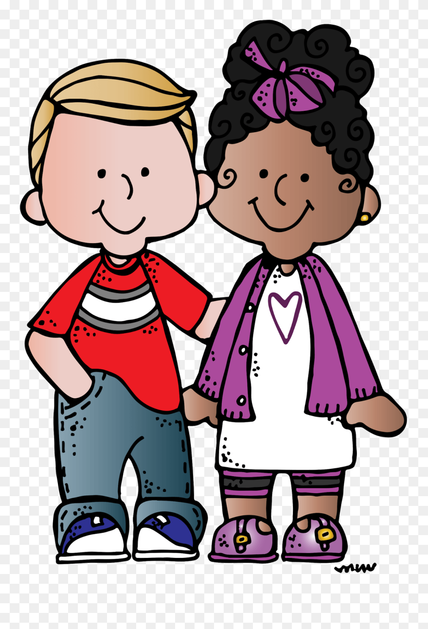New Clip Art Sets Just Published As Well As Free Clip - Melonheadz Clipart Boy And Girl - Png Download