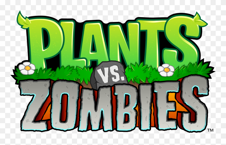 Plants Vs Zombies Clipart Flower - Plants Vs Zombies Logo Hd - Png Download