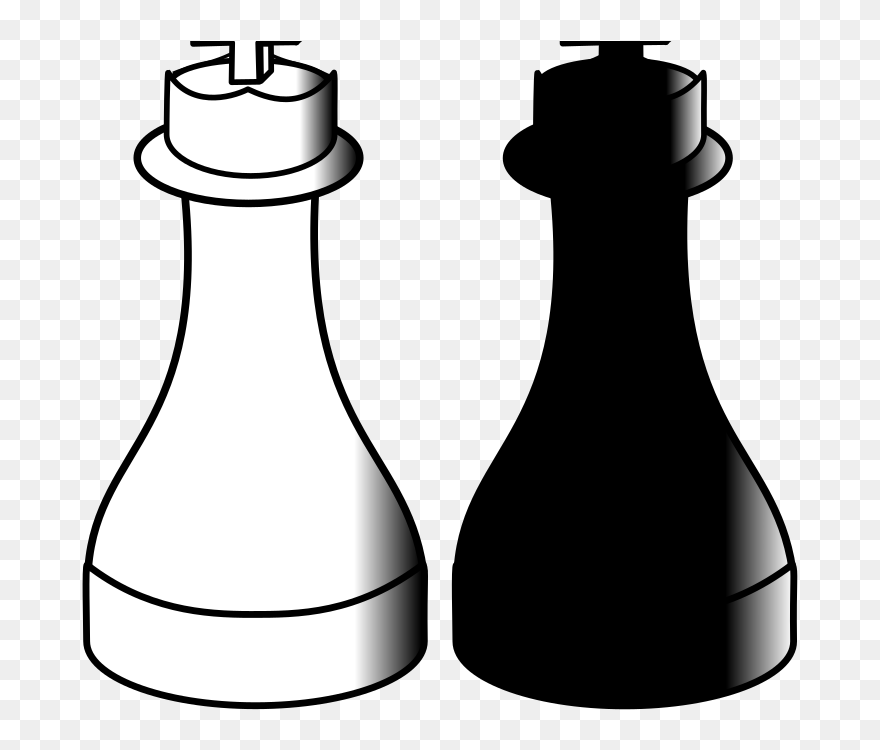 Blue Chess Pieces Svg Clip Arts - Clip Art Queen Chess Pieces - Png Download