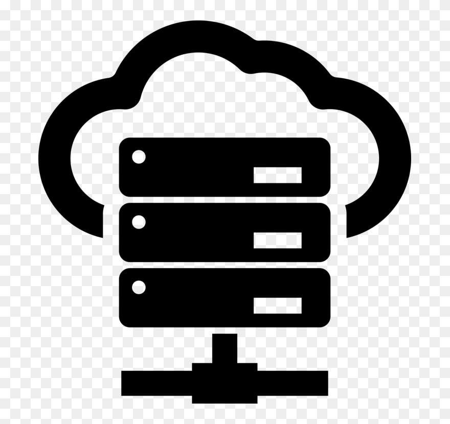 Area,text,symbol - Cloud Server Clipart - Png Download