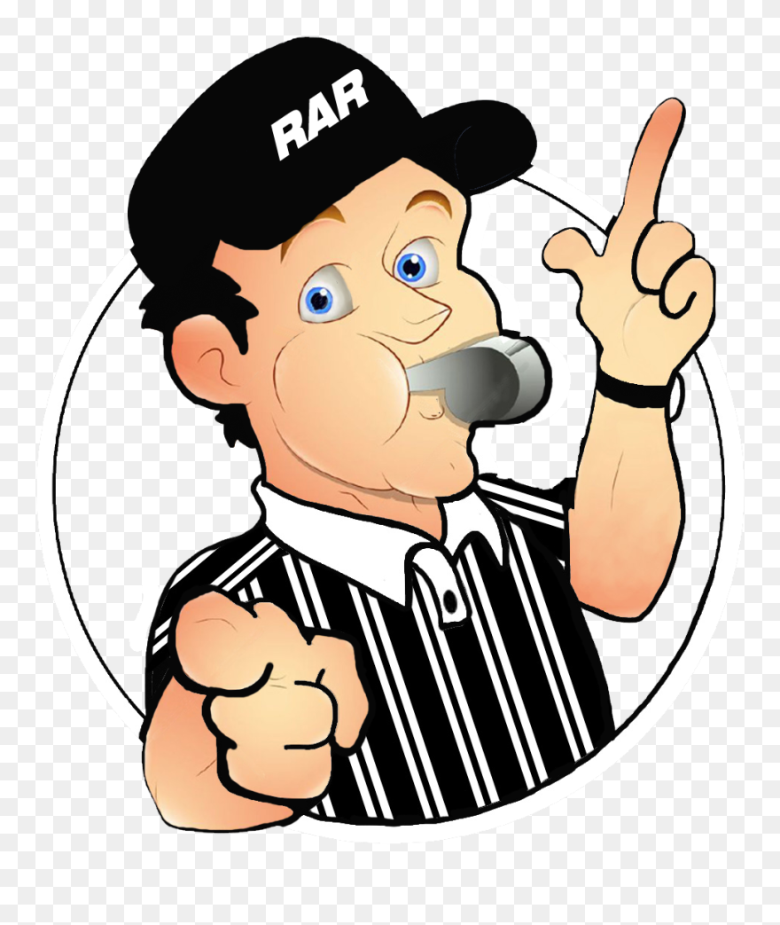 How To Become A Sports Official - Basketball Referee Clip Art - Png Download