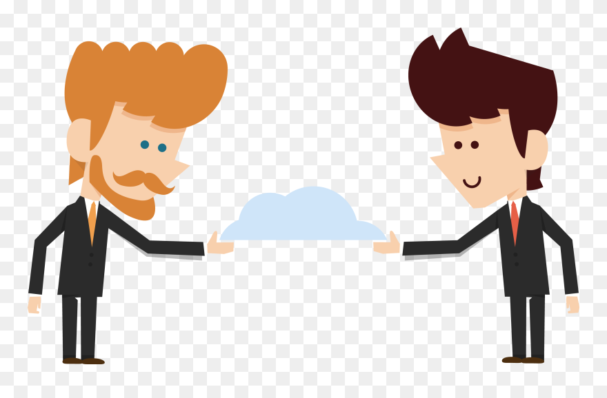Transparent Food Server Clipart - Telecom Cartoon - Png Download