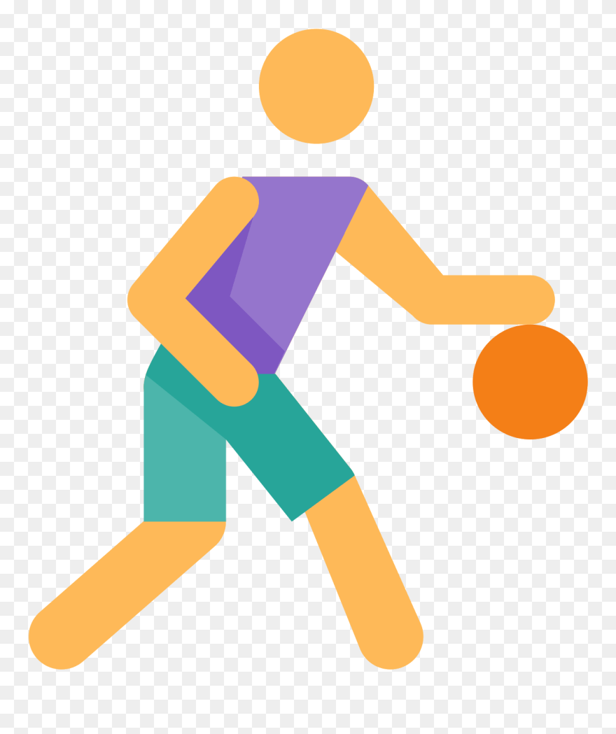Basketball Team Clipart Cooperative Play - Sports Icon Color Png Transparent Png
