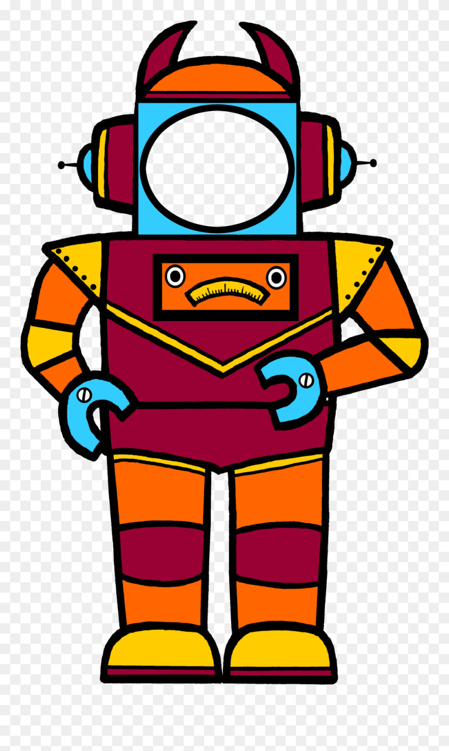 Robot Not Clipart Png Transparent Png