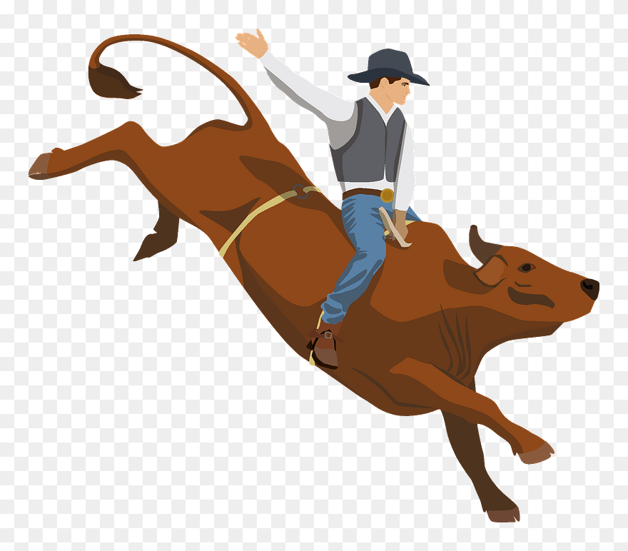 Rodeo Clipart - Equitation - Png Download