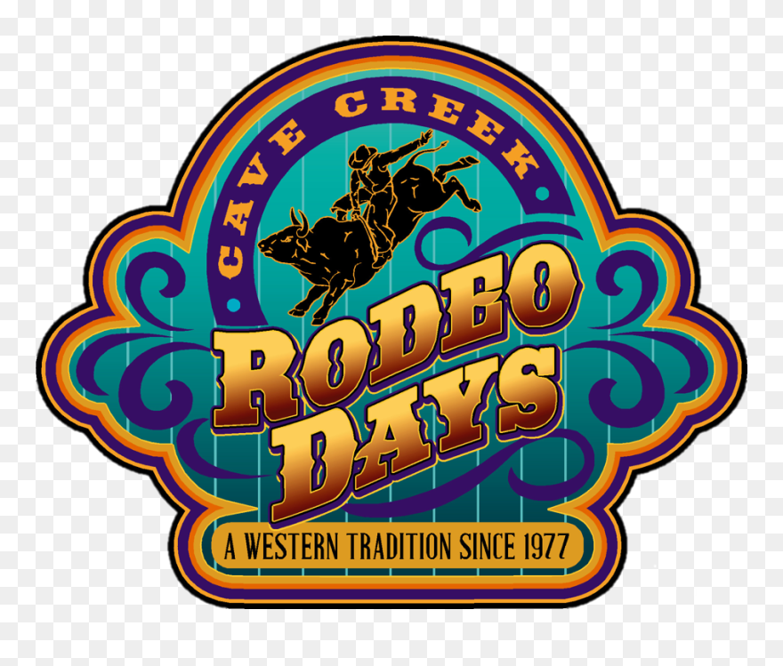 Cave Creek Rodeo Days Logo Clipart