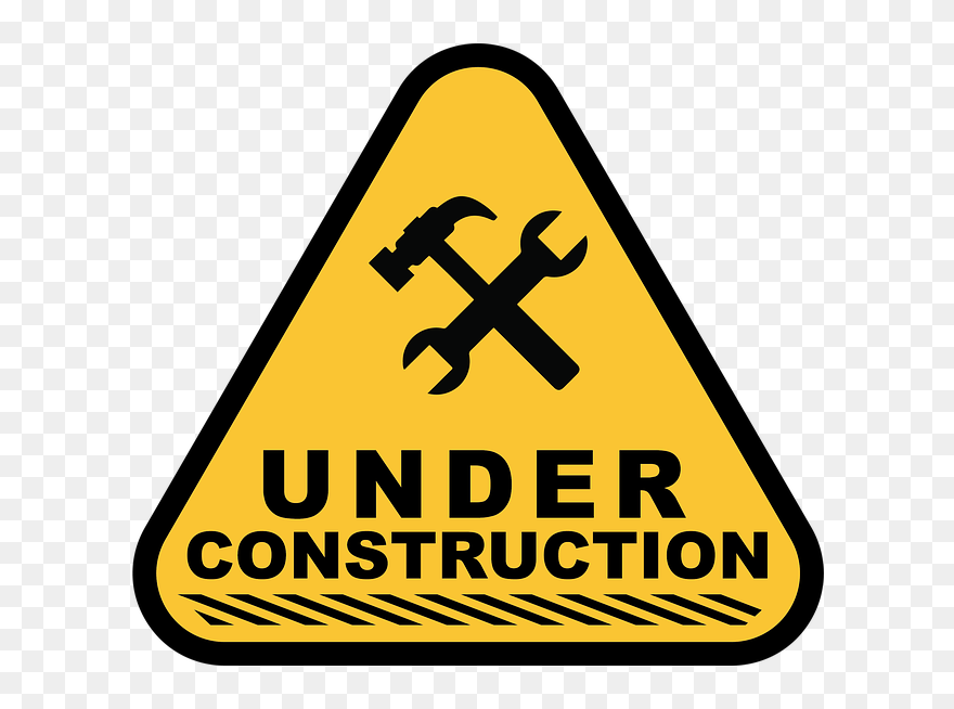 Under Construction Sign Png Clipart