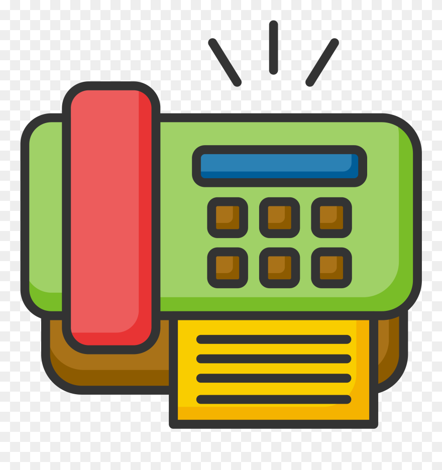 Dibujos Del Fax Clipart