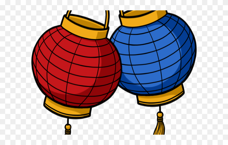 Transparent Ponytail Clipart - Lantern Festival Clip Art - Png Download