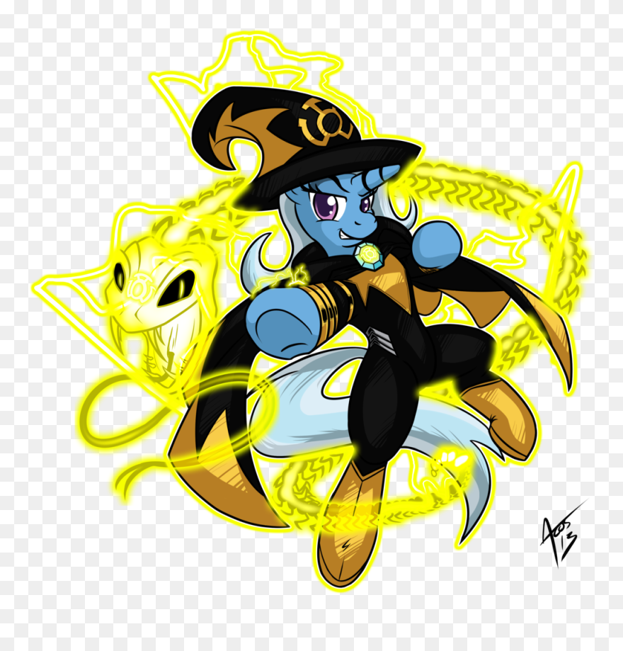 Sinestro Corps Trixie - Blackest Night Clipart