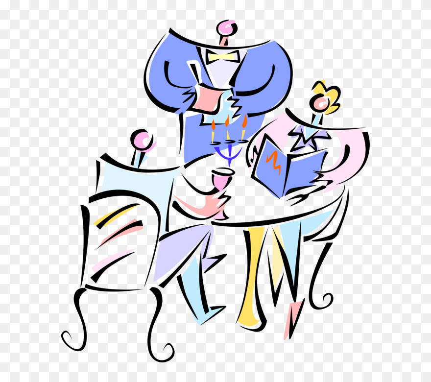 Vector Illustration Of Restaurant Maître D"hôtel Waiter - Restaurant Clipart