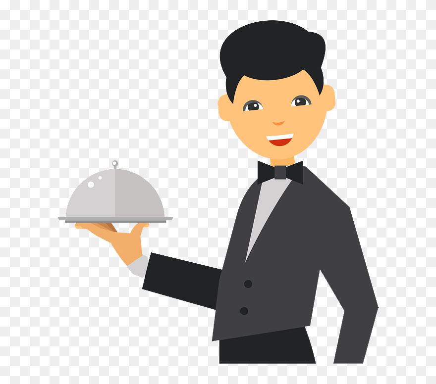 Waiter Png Clipart