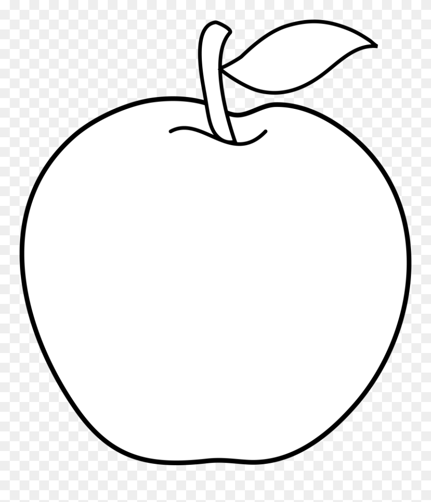 Transparent Fruits Clipart Black And White - Line Art - Png Download