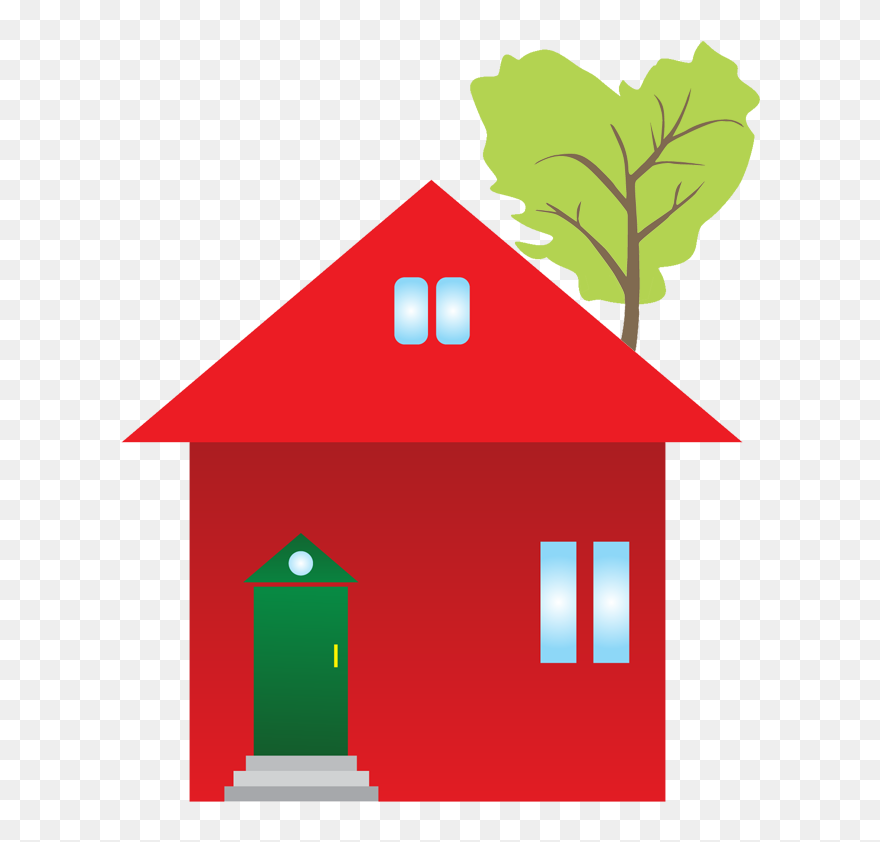 House Renting Clip Art - Домик Рисунок - Png Download