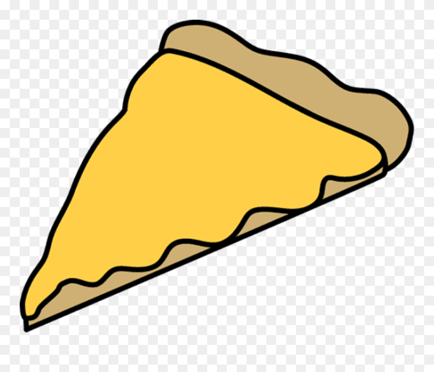 Pizza Clip Slice - Cheese Pizza Slice Clip Art - Png Download