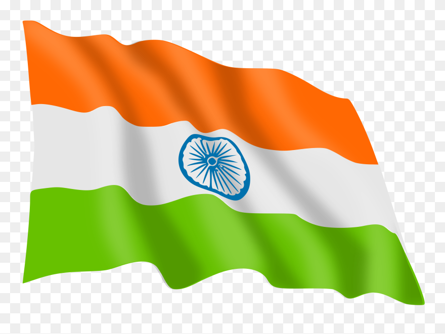 In The Name Of Our National Anthem Flag - Indian Flag Png Clipart