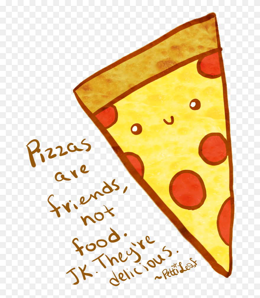 Collection Of Free Pizza Drawing Cute Download On Ui - Kawaii Cute Easy Drawings Clipart