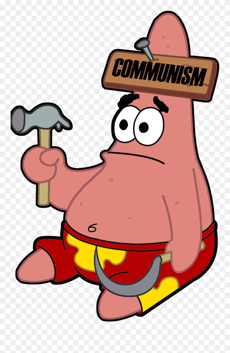 Patrick Star Stupidity Atheism Clip Art - Patrick Star Sitting Down - Png Download