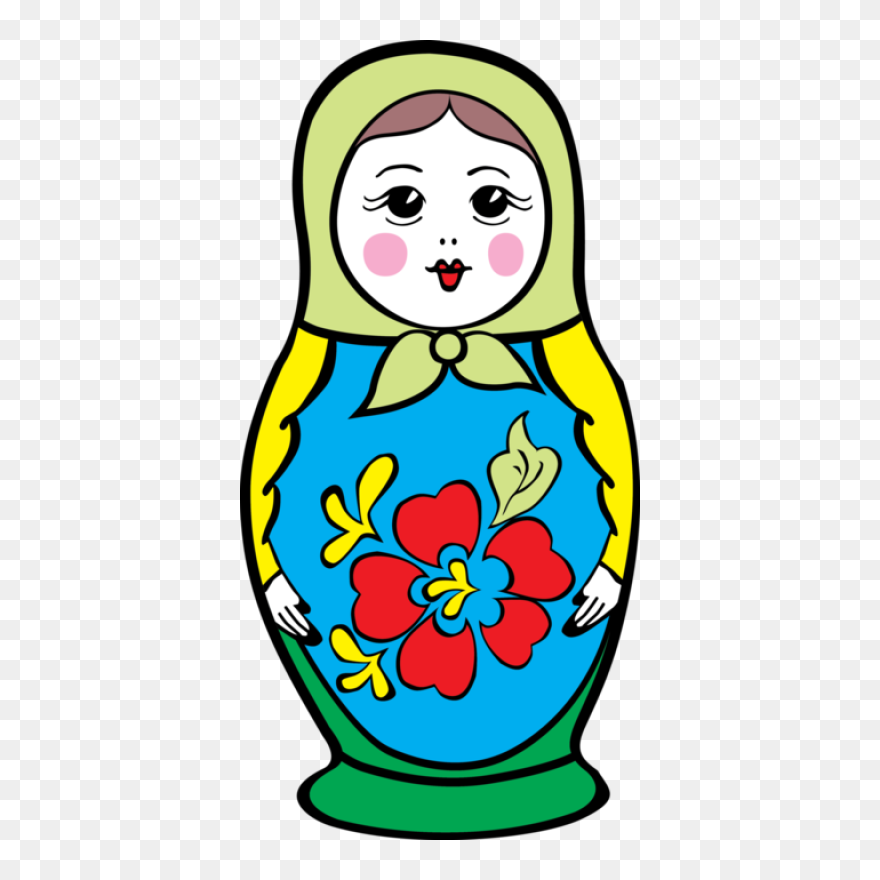 Матрешка Рисунок Clipart