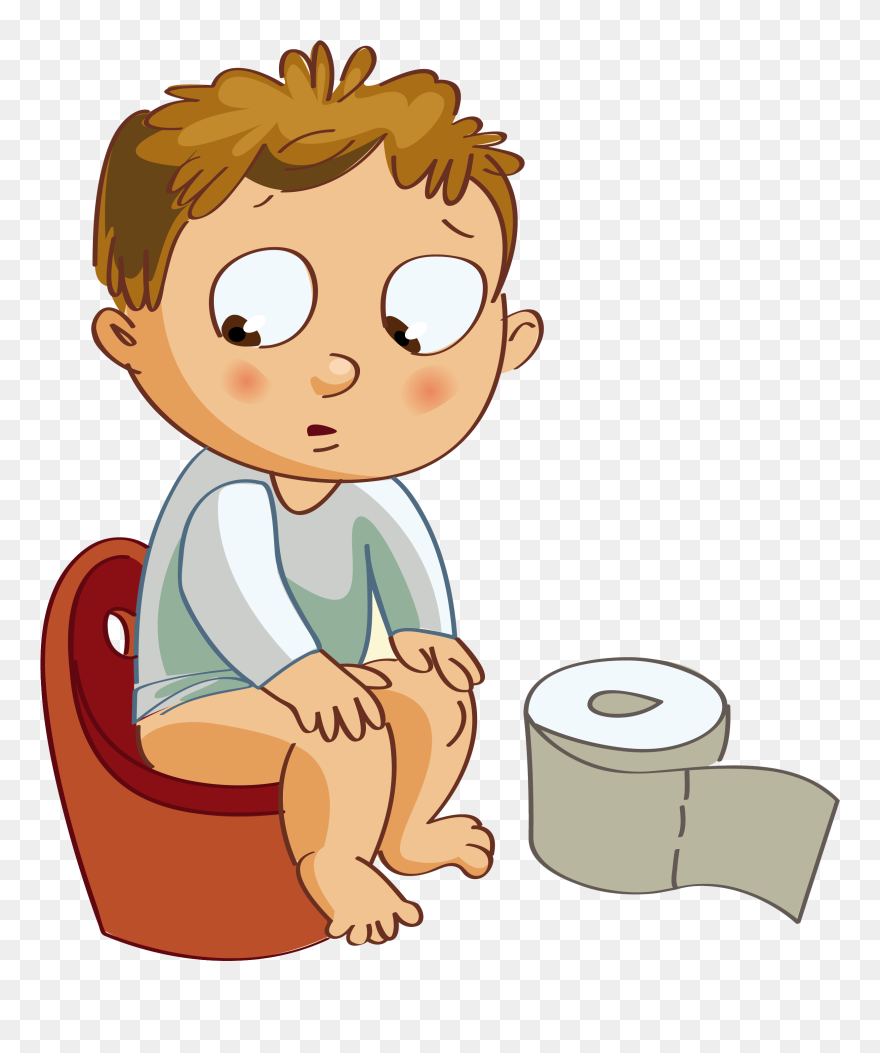 Potty Training Cartoon Png Clipart