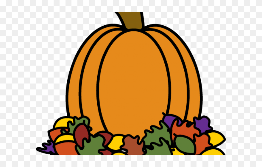 Autumn Pumpkin Cliparts - Clip Art Fall Pumpkin - Png Download