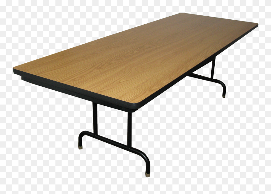 Table Clipart Cofee - Transparent Wooden Table Png