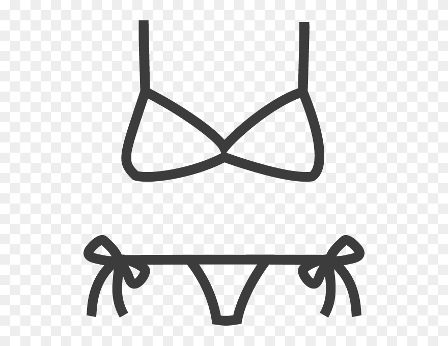 Transparent Underwear Png - Underwear Girl Cartoon Png Clipart