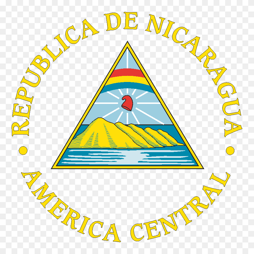 Coat Arms Flag Vector Of Logo Guardabarranco Clipart - Logo De Nicaragua - Png Download