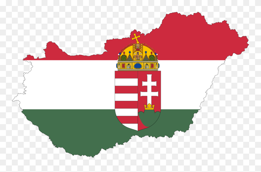 Flag,hungary,coat Of Arms Of Hungary - Hungary Flag Map 1921 Clipart
