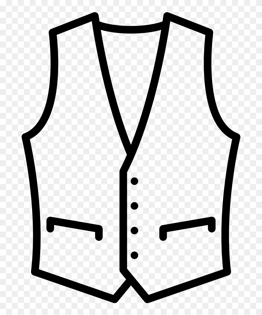 Vest - Waistcoat Clipart