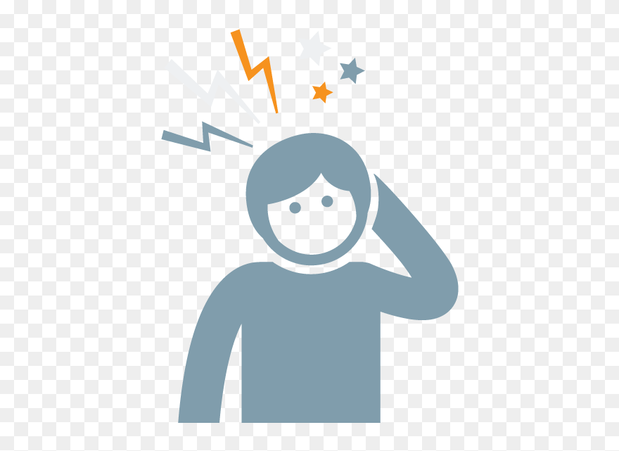 Concussion Assessment From Expert - Poor Concentration Clipart - Png Download