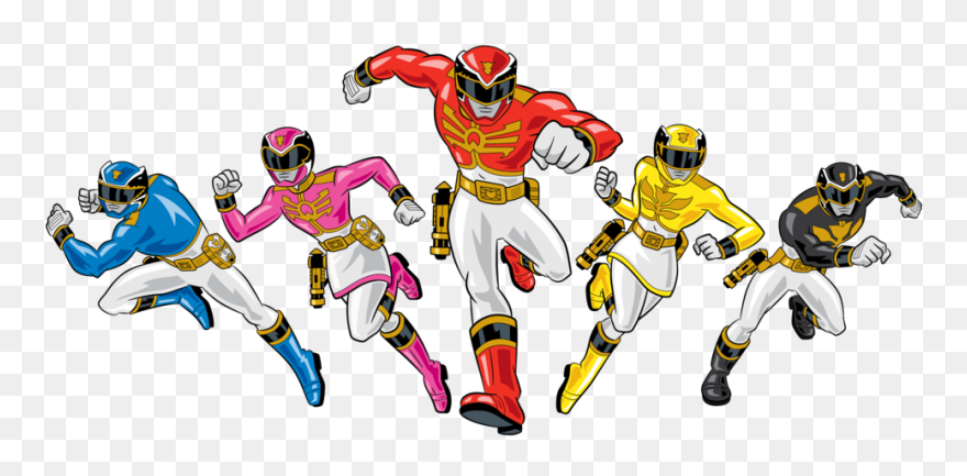 Power Rangers Megaforce - Transparent Power Rangers Png Clipart