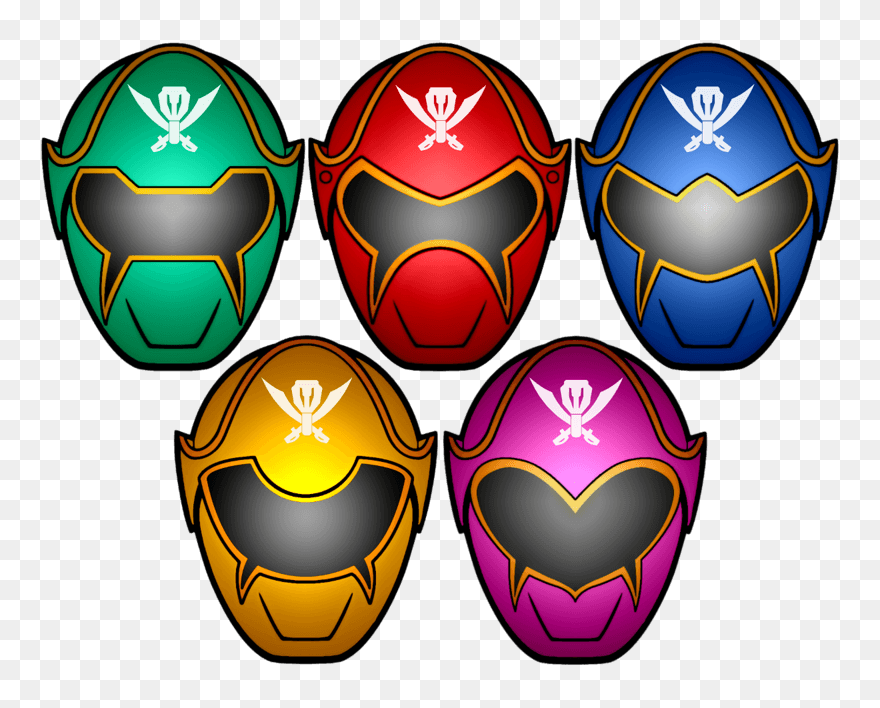 Power Rangers Logo Png Clipart - Power Rangers Face Mask Transparent Png