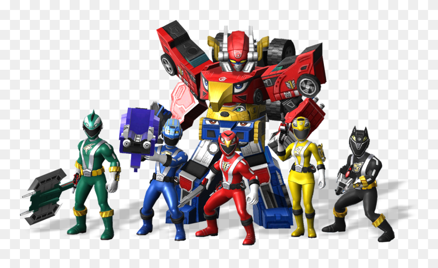 Char0 Power Ranger All Star - Power Rangers All Stars Rpm Clipart