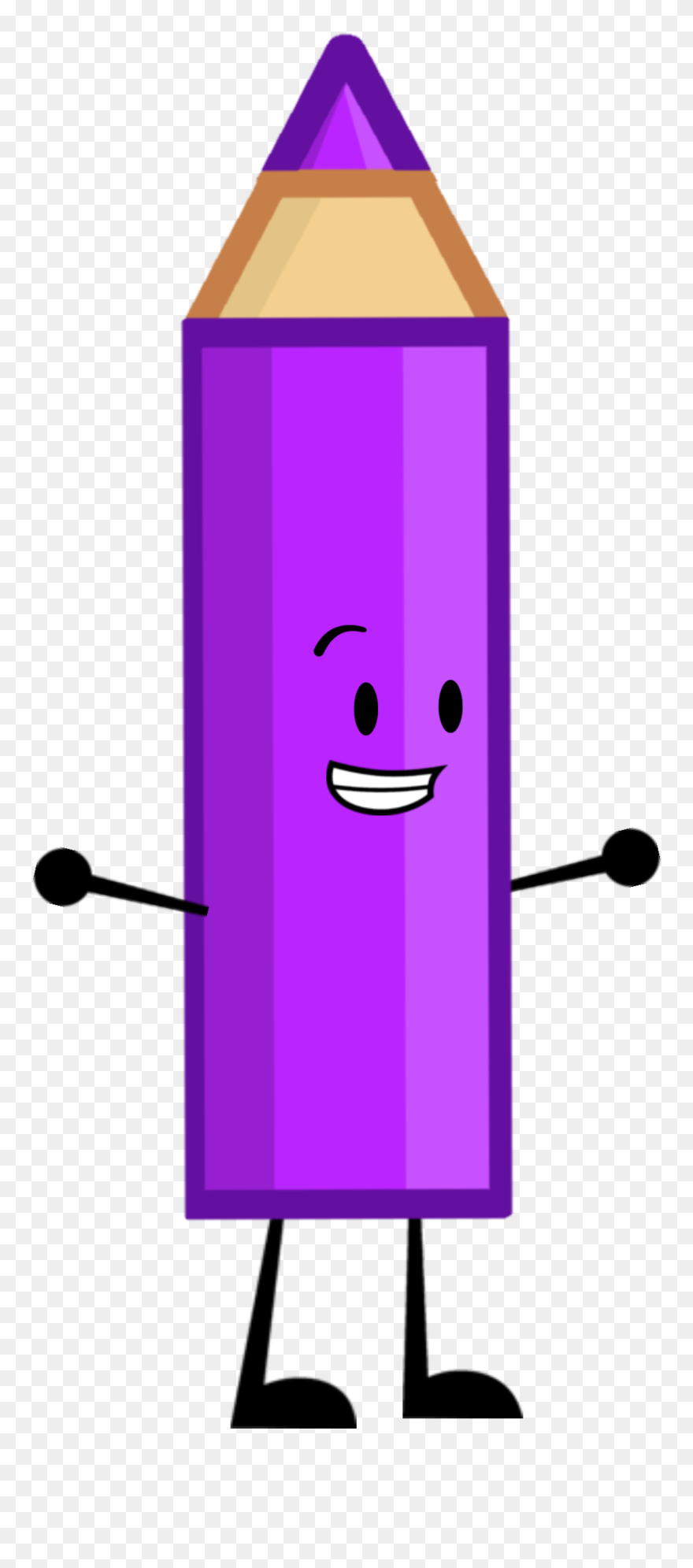 Violet Color Pencil Clipart - Png Download