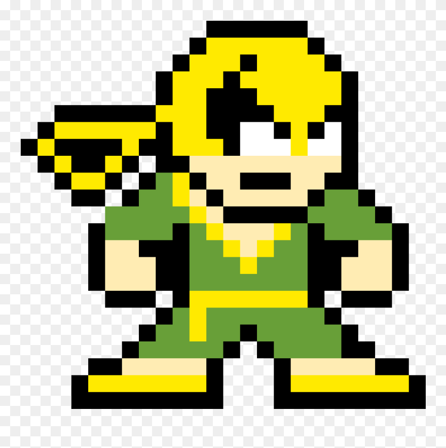 Transparent Iron Fist Png - 1st Doctor Pixel Art Clipart