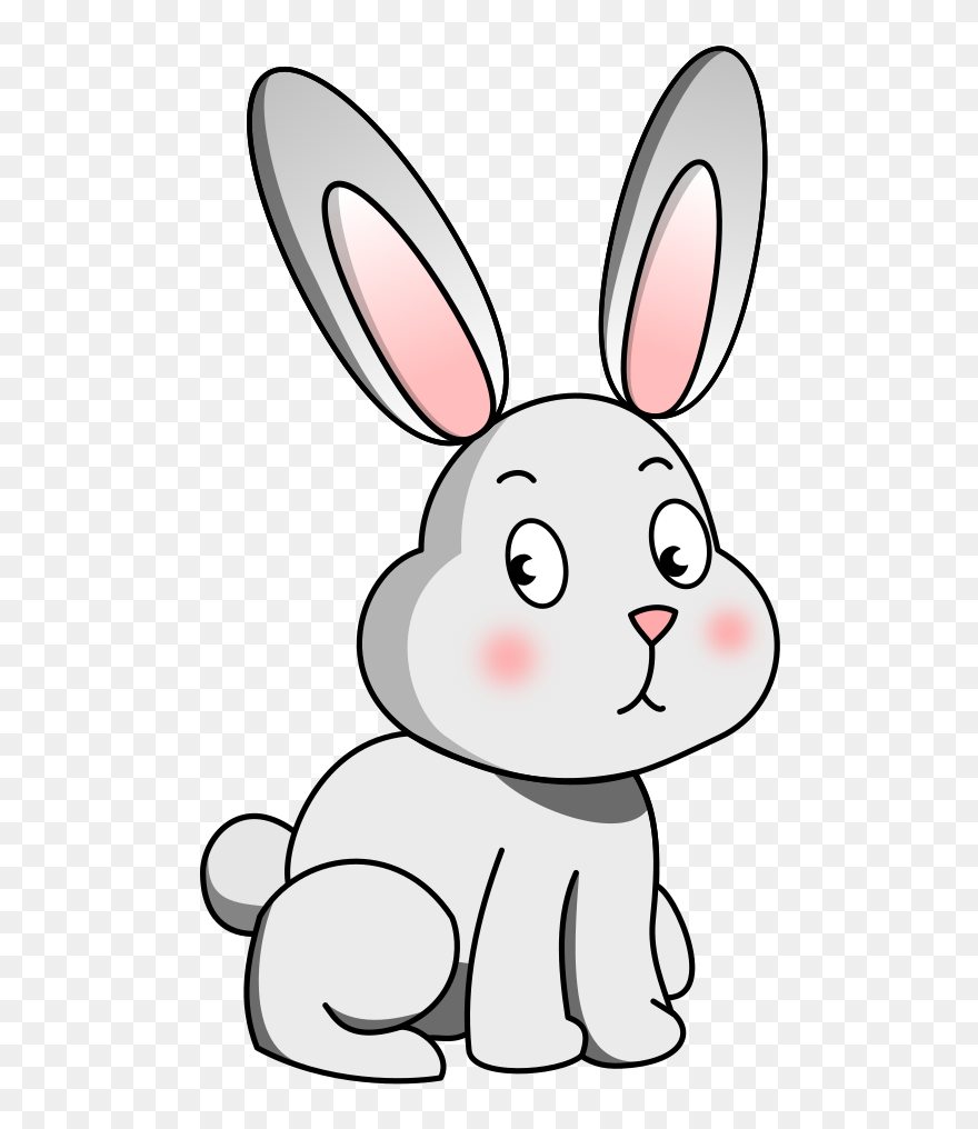 Collection Of Free Rabbit Drawing Colored Pencil Download - Drawing Easy Domestic Animals Clipart