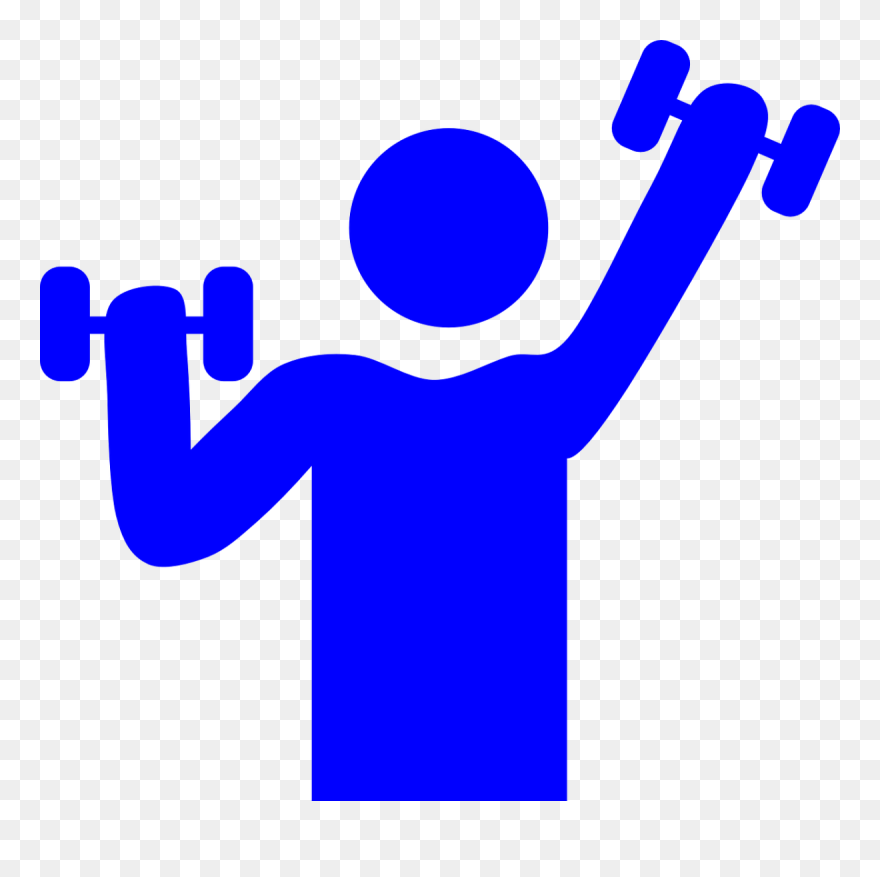 Weight Lifting - Gym Clipart - Png Download