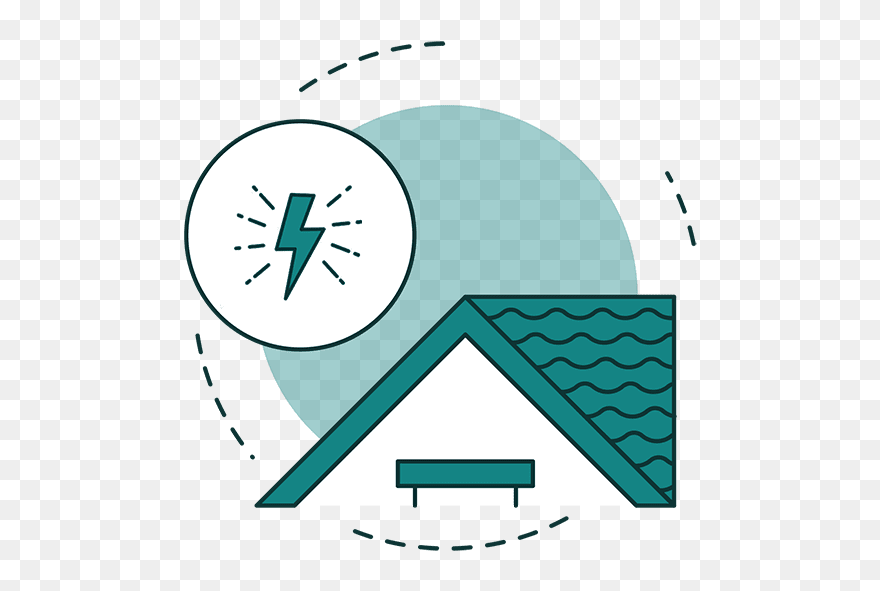 Common Roofing Questions Problems Icon - Roof Clipart