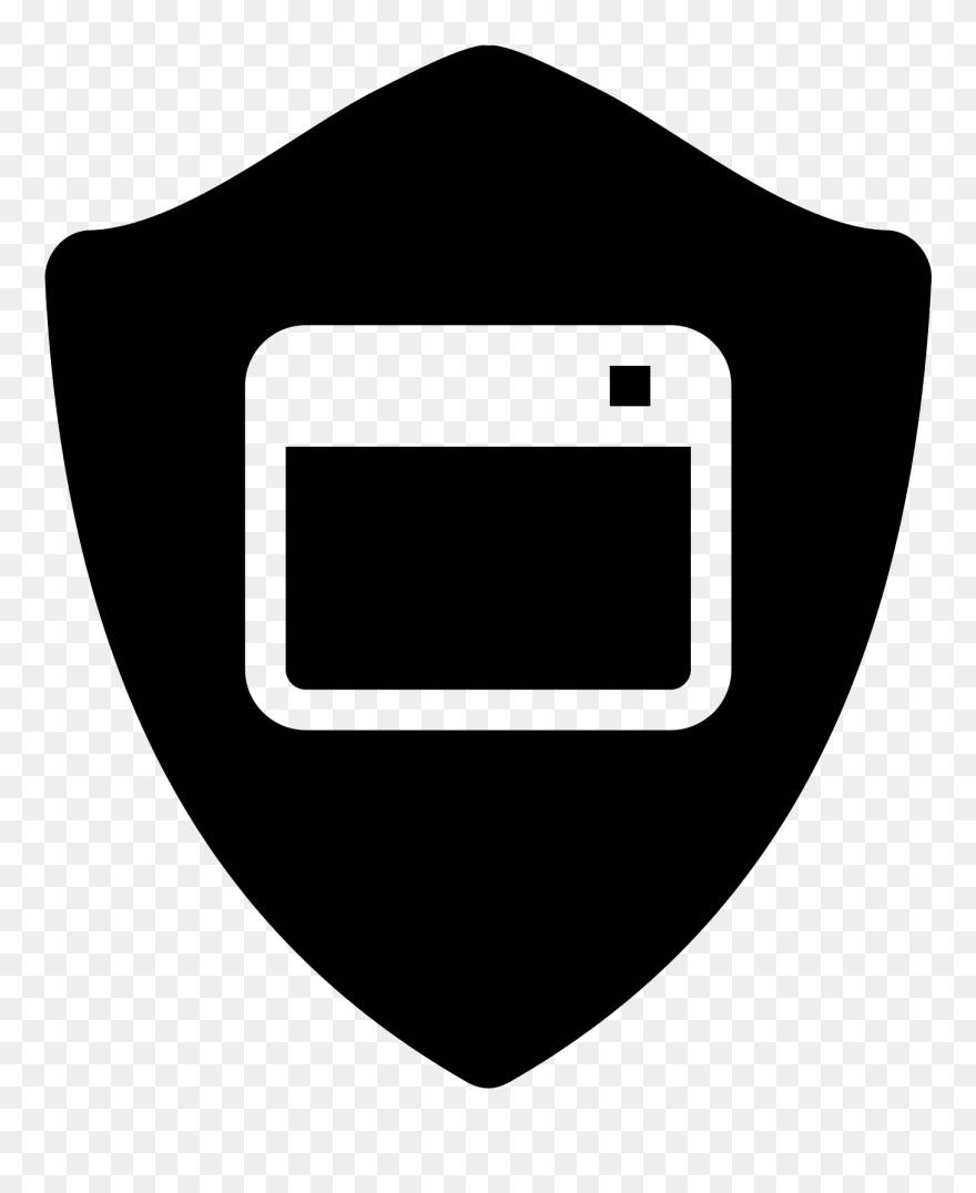 Application Security Icon - Emblem Clipart