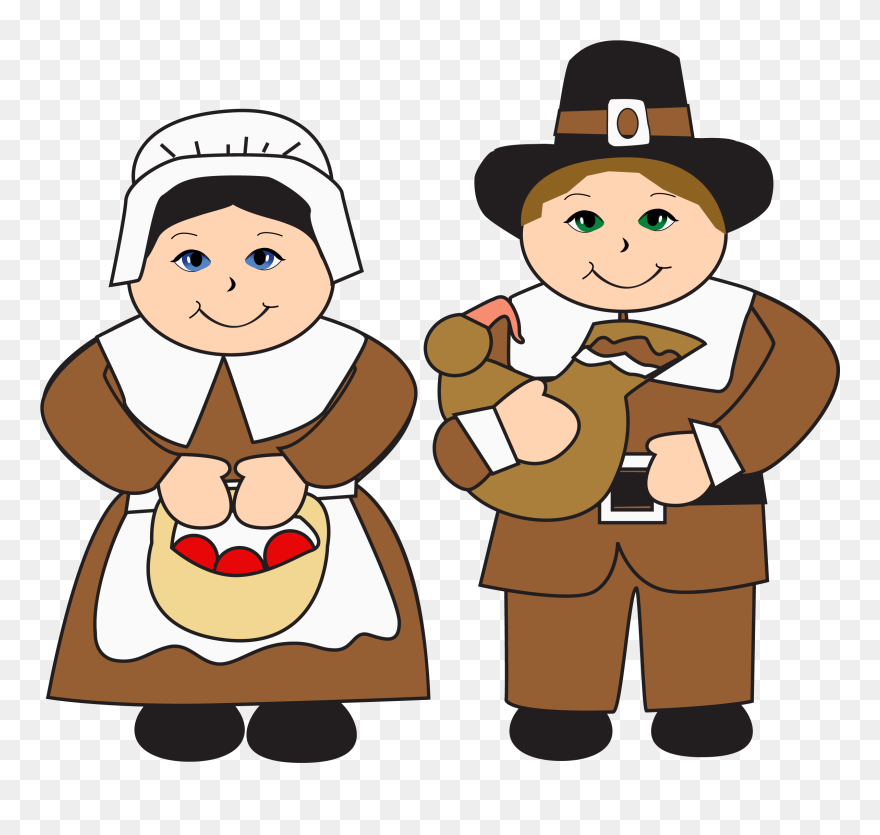 Pilgrims Png Clipart - Pilgrims Clip Art Transparent Png